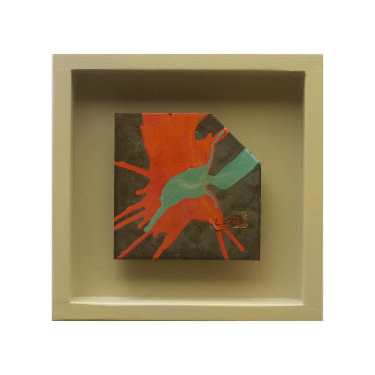 Found when converting the Dairy Art Centre;1960's or earlier cover for industrial conduit. 